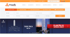 Desktop Screenshot of agnelloimoveis.com.br